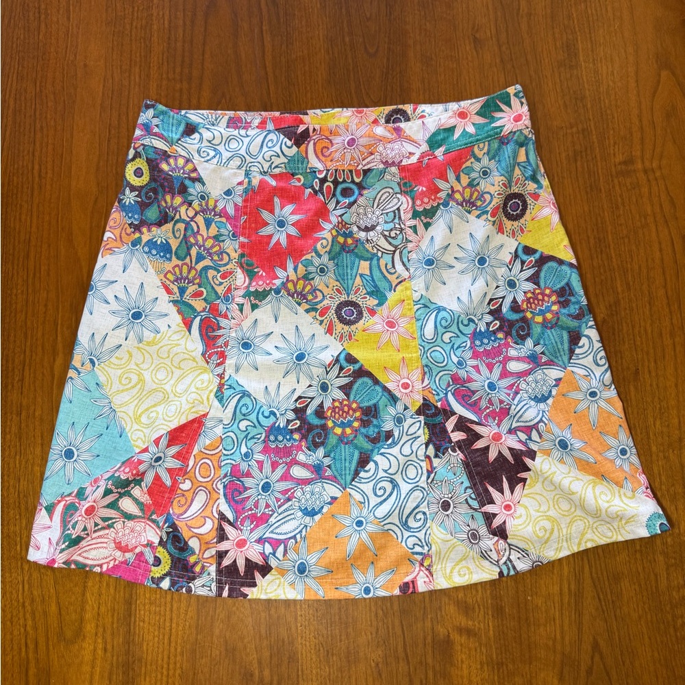 Hawaii Rip Skirt Patchwork Skirt - Picture 2 of 8